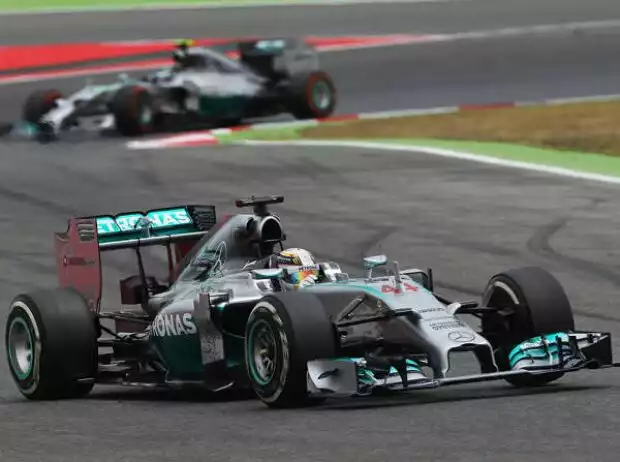 Lewis Hamilton, Nico Rosberg Titel-Bild zur News: Lewis Hamilton, Nico Rosberg
