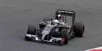 Bild zum Inhalt: Sauber fährt Reifentests mit viel Benzin an Bord