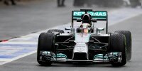 Bild zum Inhalt: "Ein recht normaler Testtag" für Hamilton und Mercedes