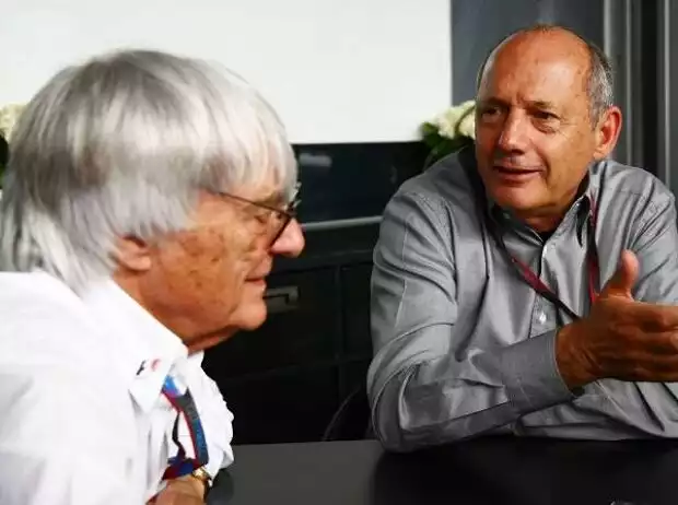Bernie Ecclestone, Ron Dennis Titel-Bild zur News: Bernie Ecclestone, Ron Dennis