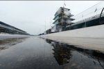 Regen in Indianapolis und Abbruch des Trainingstages