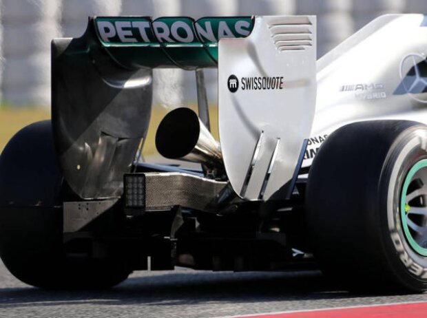 Nico Rosberg Megafon-Auspuff