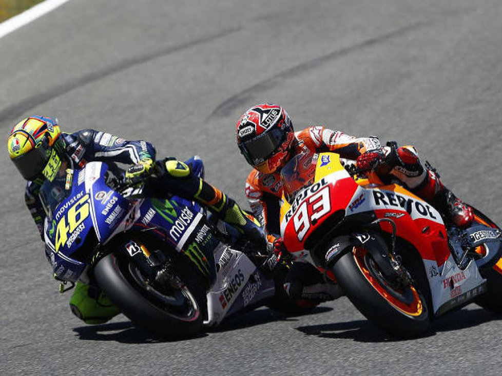 Marc Marquez, Valentino Rossi