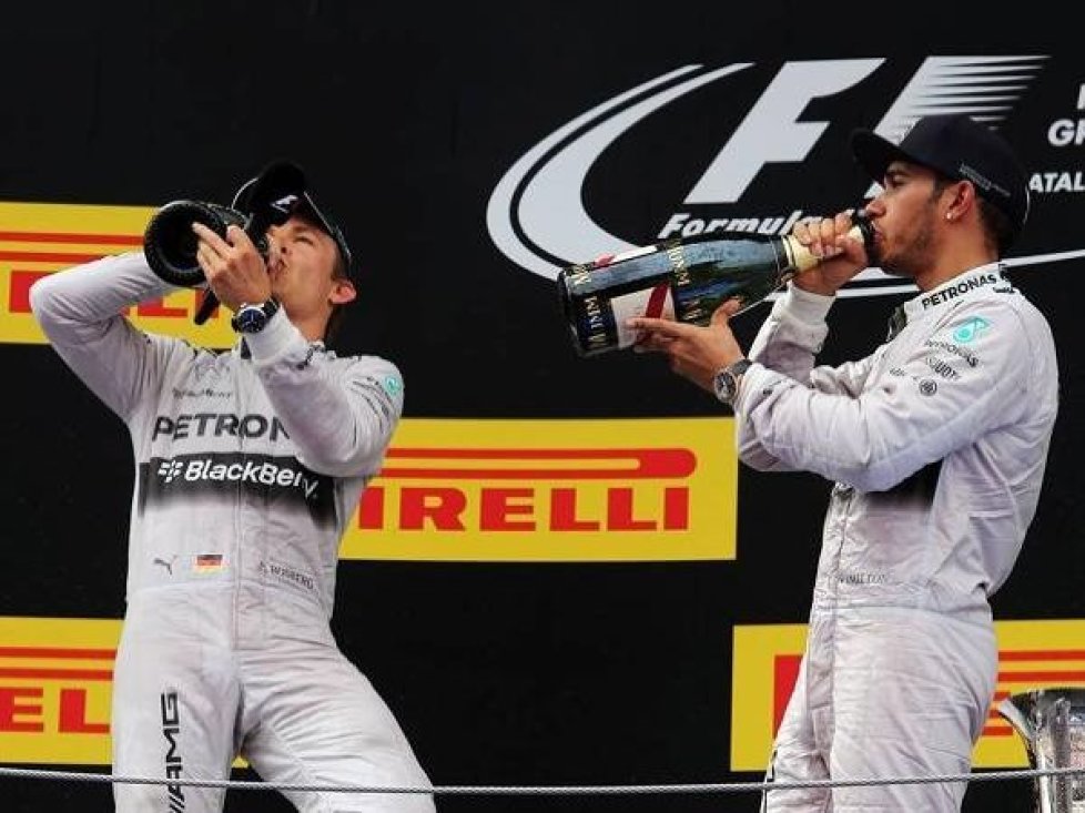 Nico Rosberg, Lewis Hamilton