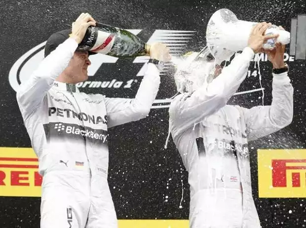 Lewis Hamilton, Nico Rosberg Titel-Bild zur News: Lewis Hamilton, Nico Rosberg