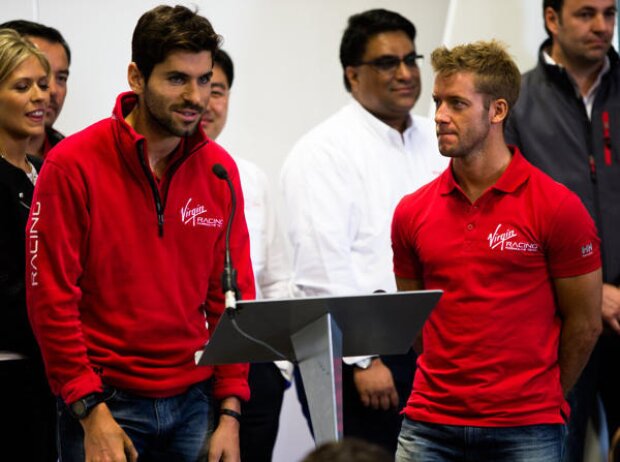 Jaime Alguersuari, Sam Bird Jaime Alguersuari, Sam Bird