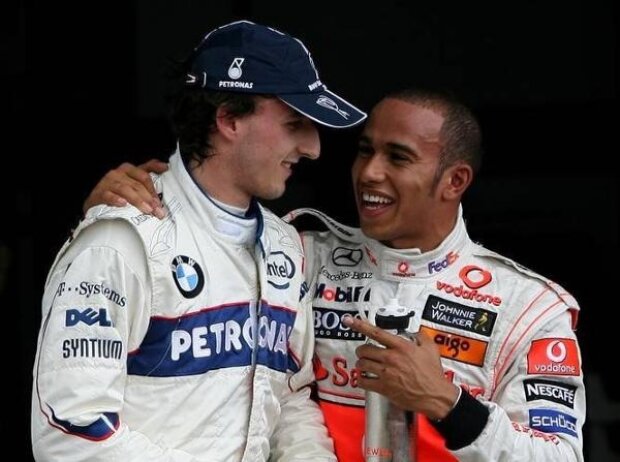 Lewis Hamilton, Robert Kubica Lewis Hamilton, Robert Kubica