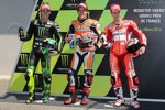 Pol Espargaro, Marc Marquez und Andrea Dovizioso 