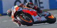 Bild zum Inhalt: Warmup: Marquez fährt eine knappe Bestzeit