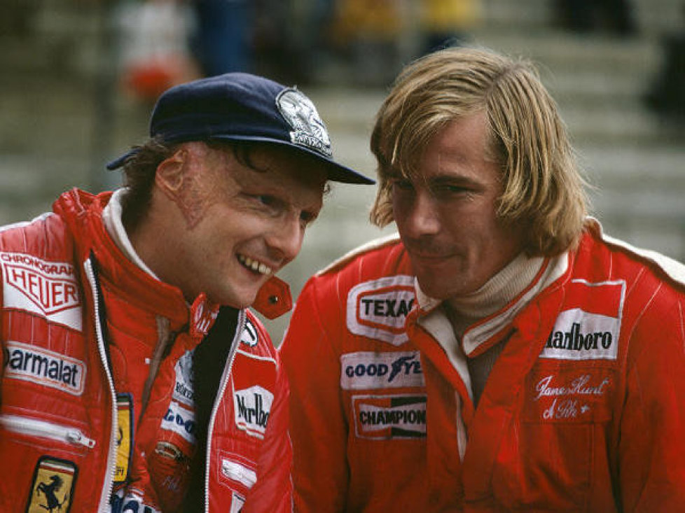 James Hunt, Niki Lauda