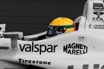 Simon Pagenaud (Schmidt) mit Helmdesign in Erinnerung an Ayrton Senna