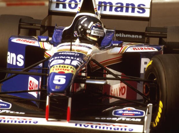 Damon Hill in Monaco 1996