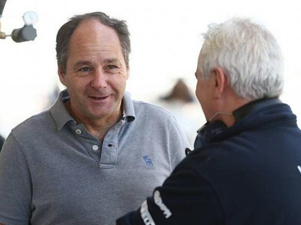 Gerhard Berger, Pat Symonds Gerhard Berger, Pat Symonds