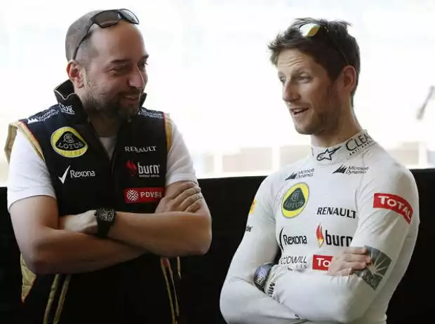 Titel-Bild zur News: Romain Grosjean, Gerard Lopez