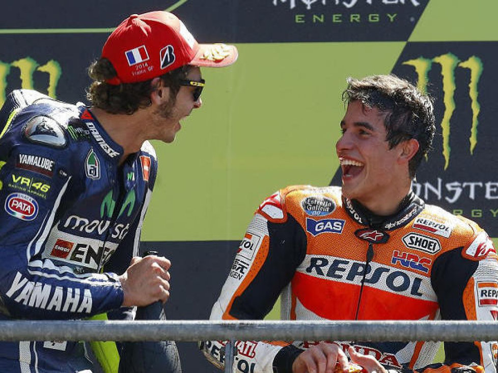 Marc Marquez, Valentino Rossi