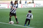Felipe Massa (Williams) mit seinem Sohn