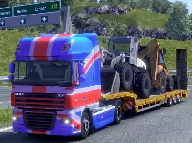 Euro Truck Simulator 2 Titel-Bild zur News: Euro Truck Simulator 2