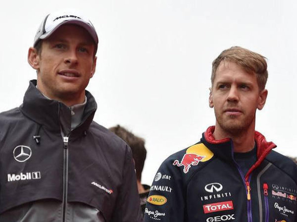 Jenson Button, Sebastian Vettel