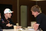 Nico Hülkenberg (Force India) im Interview mit unserem Redakteur Dominik Sharaf