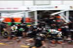 Boxenstopp-Training bei Force India