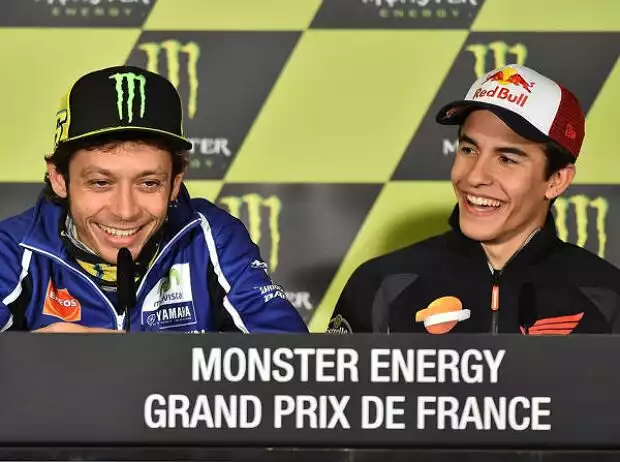 Valentino Rossi, Marc Marquez Titel-Bild zur News: Valentino Rossi, Marc Marquez