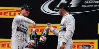 Nico Rosberg, Lewis Hamilton