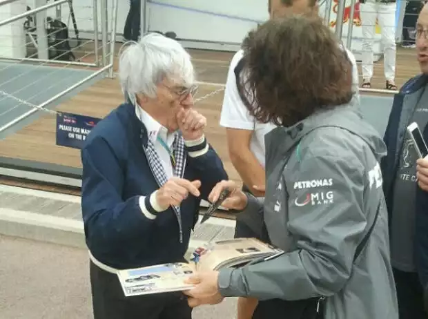 Bernie Ecclestone Titel-Bild zur News: Bernie Ecclestone