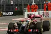 Bild zum Inhalt: Lotus-Piloten mit unterschiedlichen Sorgen