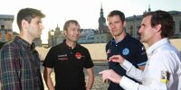 Jaime Alguersuari, Heinz-Harald Frentzen, Sebastien Ogier, Markus Winkelhock