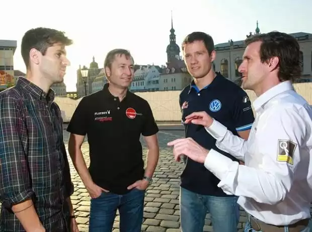 Titel-Bild zur News: Jaime Alguersuari, Heinz-Harald Frentzen, Sebastien Ogier, Markus Winkelhock