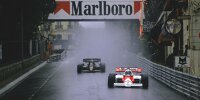 Alain Pros und Nigel Mansell in Monte Carlo 1984