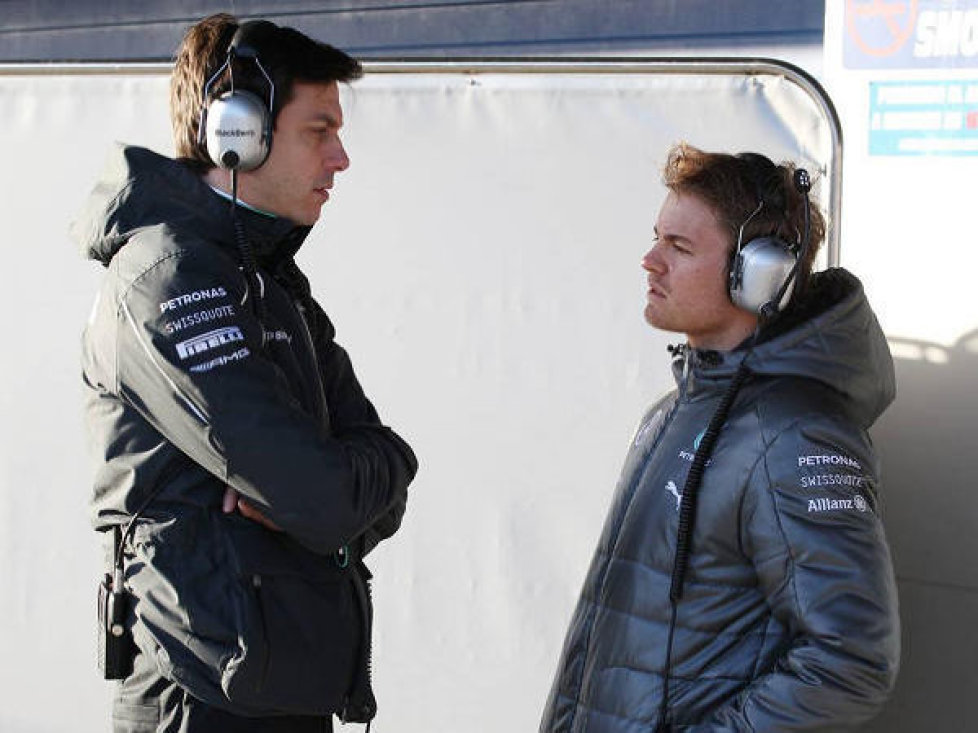 Toto Wolff, Nico Rosberg