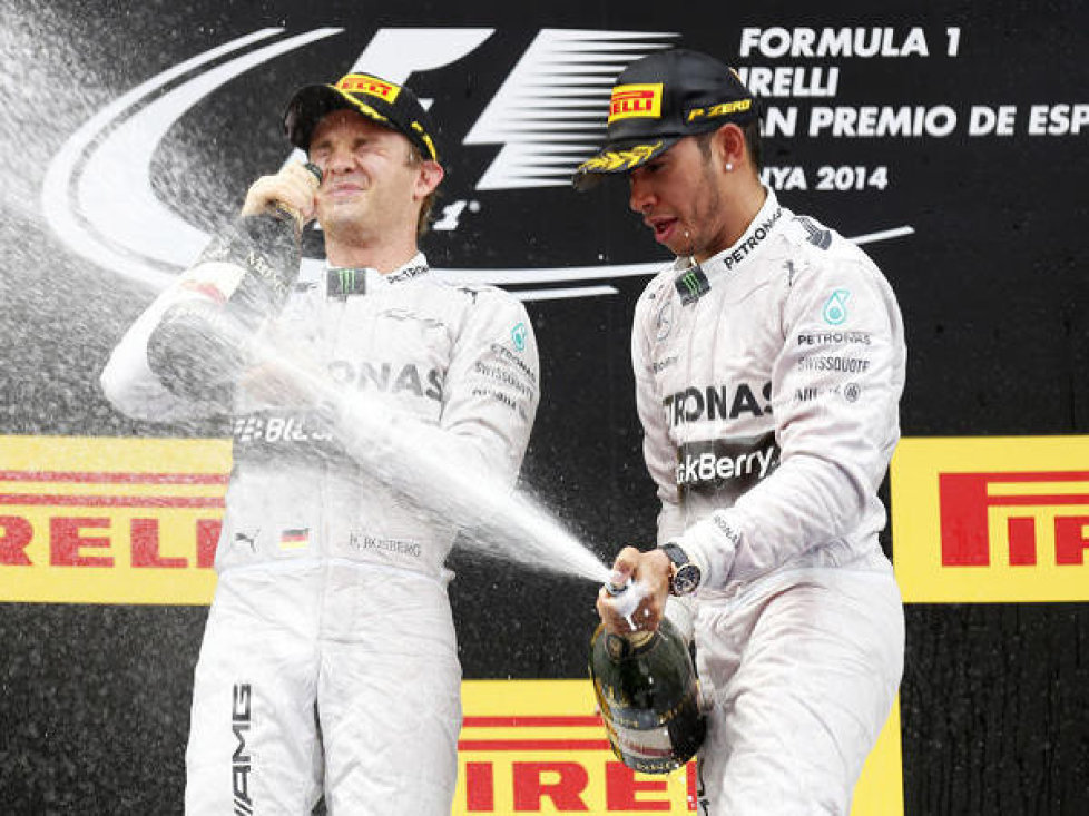 Nico Rosberg, Lewis Hamilton