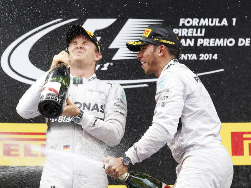 Nico Rosberg, Lewis Hamilton