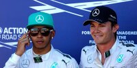 Bild zum Inhalt: Silber-Duell eskaliert: Pole für Rosberg in Monaco