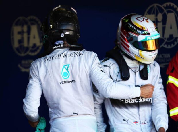 Nico Rosberg, Lewis Hamilton