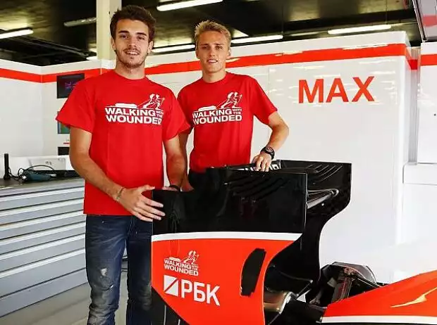 Jules Bianchi, Max Chilton Titel-Bild zur News: Jules Bianchi, Max Chilton