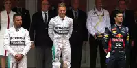 Nico Rosberg, Lewis Hamilton, Daniel Ricciardo