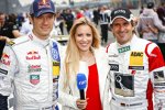 Sebastien Ogier, Andrea Kaiser und Markus Winkelhock 