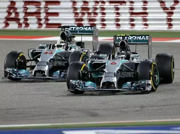 Lewis Hamilton, Nico Rosberg Titel-Bild zur News: Lewis Hamilton, Nico Rosberg
