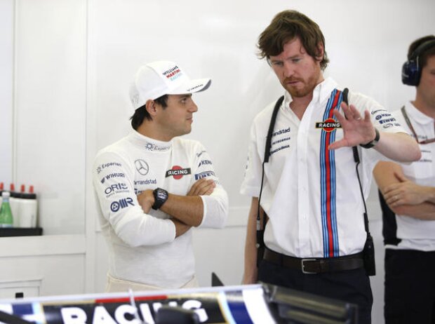Titel-Bild zur News: Rob Smedley, Felipe Massa