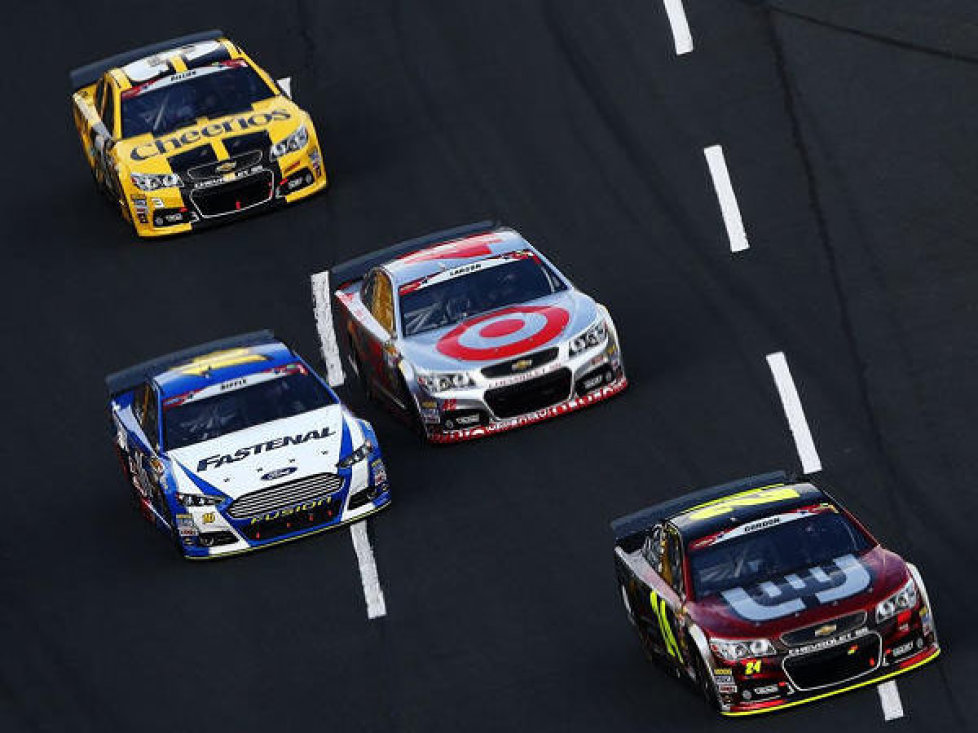 Jeff Gordon, Greg Biffle, Kyle Larson, Austin Dillon