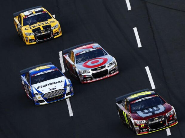 Jeff Gordon, Greg Biffle, Kyle Larson, Austin Dillon Jeff Gordon, Greg Biffle, Kyle Larson, Austin Dillon
