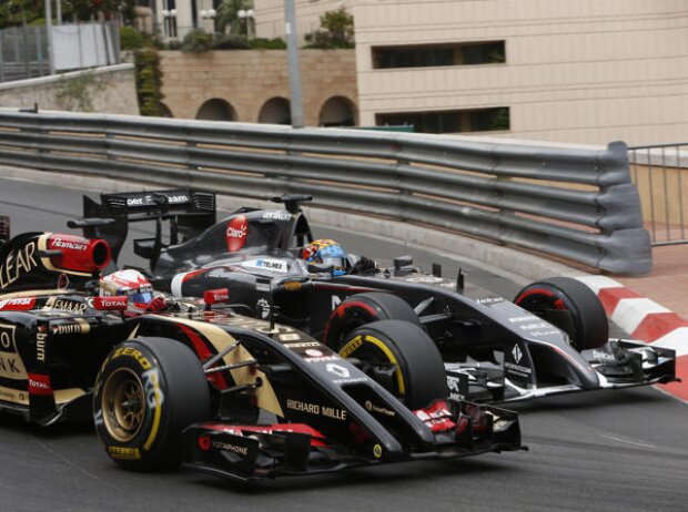 Adrian Sutil, Romain Grosjean