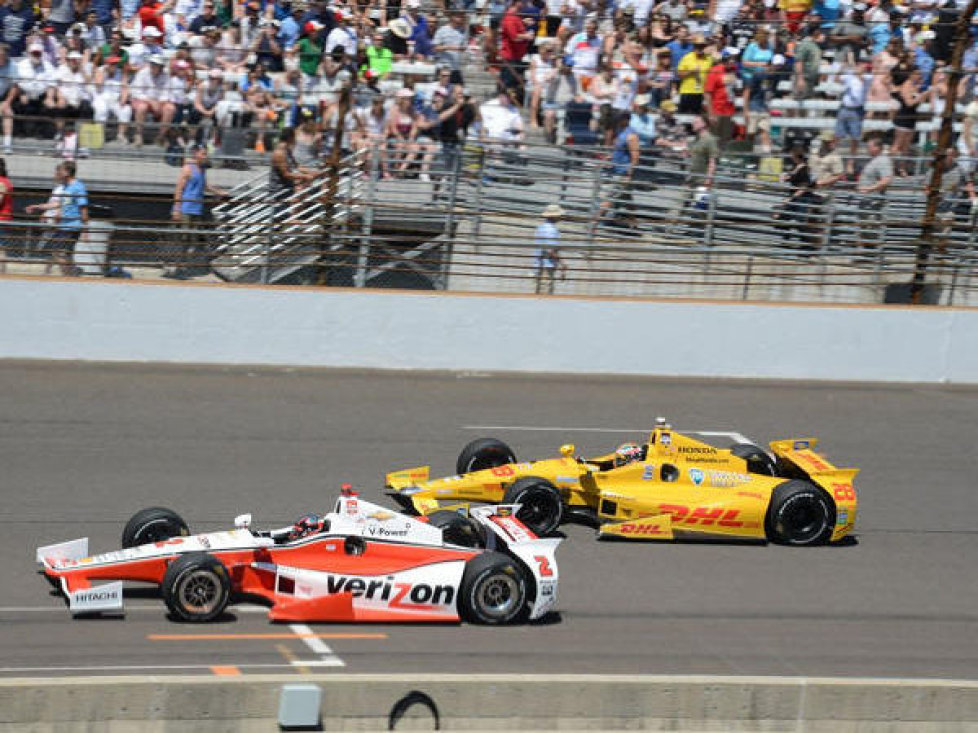 Juan Pablo Montoya, Ryan Hunter-Reay