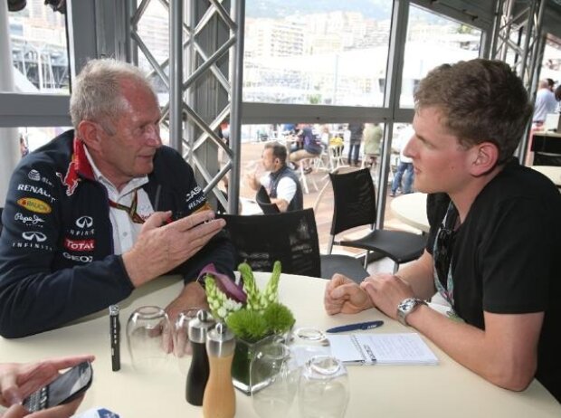 Helmut Marko, Dominik Sharaf Helmut Marko, Dominik Sharaf