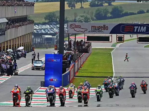 Titel-Bild zur News: Mugello Start