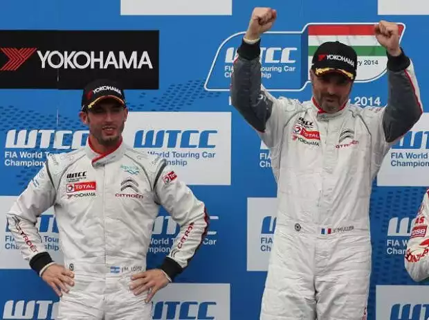 Yvan Muller, Tiago Monteiro Titel-Bild zur News: Yvan Muller, Tiago Monteiro