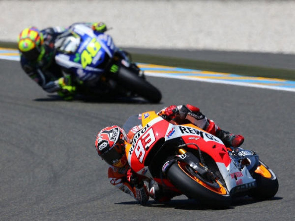 Marc Marquez, Valentino Rossi