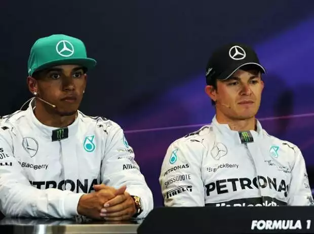 Titel-Bild zur News: Lewis Hamilton, Nico Rosberg